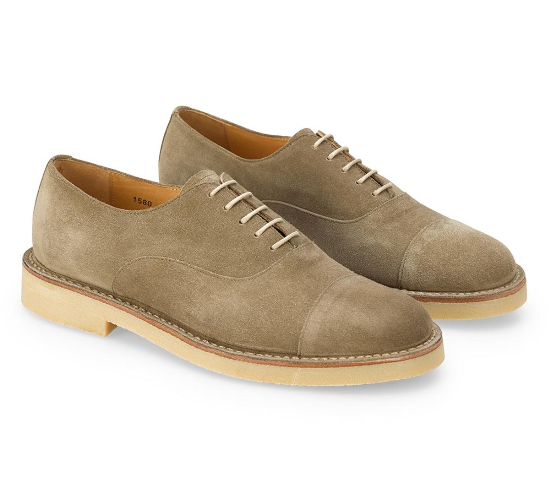 Sapatos Oxford Cap Toe - Maverick Camurça 500 130